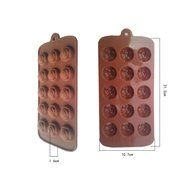Silicone 15-holes Rose Shape Chocolate Silicone Mold Baking Cake Decoration Mould
