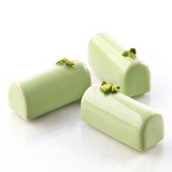 Silikomart Platinum Silicone Mini Log Mould, 44 x 18mm, Terracotta N2
