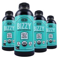 Bizzy Cold Brew Coffee Concentrate - 6 Servings - USDA Organic N3