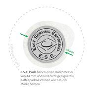 illy Caffe Espresso (Medium Roast, Red Band), 18-Count E.S.E. Pods (Pack of 2) N7
