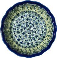 Polish Pottery Scalloped Bowl N2