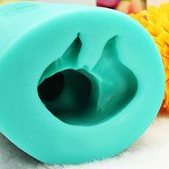 3D Baby Sitting Fondant Cake Bread Decorating Sugarcraft Silicone Pop Soap Mold Mould DIY Tools N2