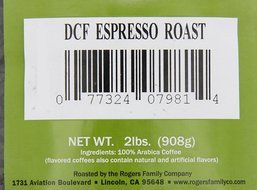 San Francisco Bay Coffee Whole Bean, Decaf Espresso Roast, 32 Ounce N3