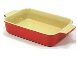 Le Creuset Poterie Rectangular Baking Dish 7"-by-5" - Red