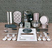 Set Bakeware Set Use Cookies Baking Oven Toast Abrasive Cake Mold Package