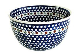Polish Pottery Nature Extra Large Party Bowl