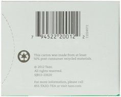 Tazo Tea, Refresh Mint, Tea Bags, 20 ct N6