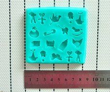 WilsonBaking Love Collection - Baby Toy Decor Mold Decorations Silicone Mold Silicone Fondant Lace Molds - Fondant... N3