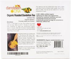 Dandelion Organic Roasted Dandelion Root Tea - 120 Teabags N5