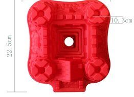 Cake Mold, Kootips 8 Cavity Silicone Portion Cake Mold Pizza Slices Pan Cake Pan (8 Cavity) N3