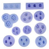 &quot;Bakeware Chocolate Jelly 3D Mold Mini Silicone Fondant DIY Flower Cake F0049&quot; shopping N2