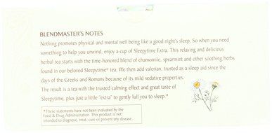 Celestial Seasonings Sleepytime Extra Herbal Tea (Pack of 20) N13