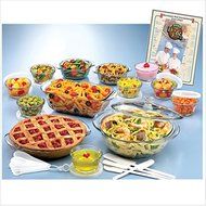 Glass Bakeware Set with Triple Bonus,14pcs by Anchor Hocking