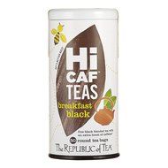 The Republic Of Tea Hicaf Pom-Berry Black Tea, 50 Tea Bags, High Caffeine Pomegranate Blueberry Tea N3