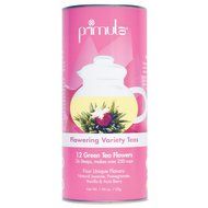 Primula Tea Flowers &ndash; 12-variety-flowering-teas-all-green-tea-with-3-acai-berry-3-pomegranate-3-vanilla-3-jasmine