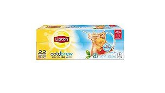 Lipton Iced Tea, Cold Brew Cup Family Size 22 Count