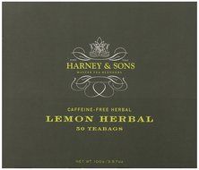 Harney &amp; Sons Herbal Tea, Lemon, 50 Tea Bags