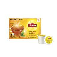 Lipton Premium Black Tea K-Cups, Natural Energy 12 ct N2
