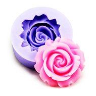 3D Cake Cookie Chocolate Rose Flower Fondant Mold Soap Cutter Modelling Tools 02