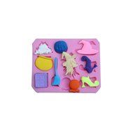 Cutoy Halloween Witch Design Silicone Cake Fondant Chocolete Jello Soap Candy Gum Paste Molds Clay Moulds DIY...