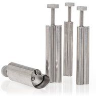 Ateco 1942 4-Piece Plunger Style Cutters, Flower N2