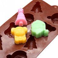 Ice Mould Cake Moulds Bakeware Silicone Christmas Decoration Set Chocolate Molds -Pier 27