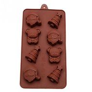 Ice Mould Cake Moulds Bakeware Silicone Christmas Decoration Set Chocolate Molds -Pier 27 N3