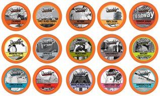 Brooklyn Beans Assorted Variety Pack Single-Cup Coffee for Keurig K-Cup Brewers, 40 Count