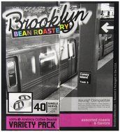 Brooklyn Beans Assorted Variety Pack Single-Cup Coffee for Keurig K-Cup Brewers, 40 Count N4