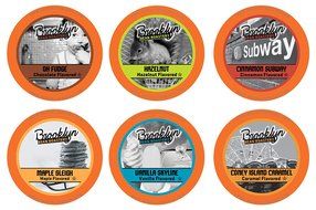 Brooklyn Beans Assorted Variety Pack Single-Cup Coffee for Keurig K-Cup Brewers, 40 Count N32
