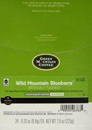 Green Mountain Wild Mountain Blueberry, 24-Count,0.33 Oz EA Net Wt. 7.9 Oz. N5