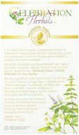 Celebration Herbals Organic Juniper Berries Tea Caffeine Free -- 24 Herbal Tea Bags N2