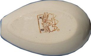 Polish Pottery Spoon Rest 1015-DU60 N2