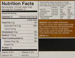 Caf&eacute; Escapes Chai Latte, K-Cups for Keurig Brewers, 24-Count (Pack of 2) N10