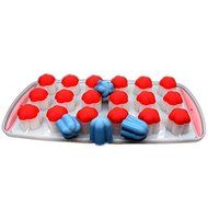 &quot;Plum Flower Shaped Silicone Ice Cube Tray Jelly Chocolate Pudding Mold&quot; shopping N4