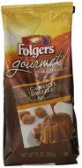 Folgers Gourmet Selections Caramel Drizzle Flavored Ground Coffee, 10 Ounce