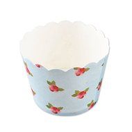 Muffin Cups Cupcake Cups, Rose Pattern 10Pcs Per Package, Set Of 3 Packages