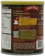 Caffe D'Vita White Chocolate Cappuccino Mix, 16-Ounce Canisters (Pack of 6) N4