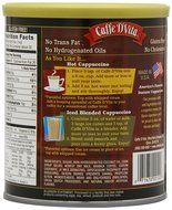 Caffe D'Vita White Chocolate Cappuccino Mix, 16-Ounce Canisters (Pack of 6) N7