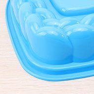 Large Silicone Cake Pan Mold Baking Pan Tray Heart Shape shopping N5