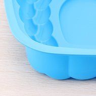 Large Silicone Cake Pan Mold Baking Pan Tray Heart Shape shopping N7