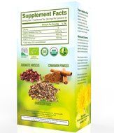 Dandelion Root Tea - Raw Organic Vitamin Rich Digestive - 1 Pack (20 Bags 2 Grams Each) N2
