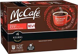 McCafe Premium Roast, Medium, 12 K-Cup Packs (Set of 3)