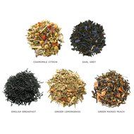 Tea Fort&eacute; Classic SINGLE STEEPS Loose Leaf Tea Sampler, 15 Single Serve Pouches - Green Tea, Herbal Tea, Black... N3