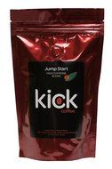 JUMP START BLEND: Dark French Roast, 12 oz. High Caffeine Whole Bean Coffee, Rich Bold Strong Intense, Classic... N5