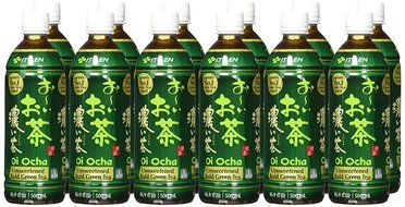 Ito En Oi Ocha unsweetened bold Green Tea, 16.9 Ounce (Pack of 12) N4