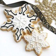 Fondant Cake Mold Snowflake Cookie Cutter Biscuit Baking shopping N8