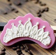 &quot;Silicone Cake Mold Crown Shape Fondant Chocolate Decorating Mould&quot; shopping N9