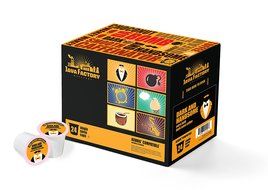 Java Factory Variety Pack Single-cup Coffee for Keurig K-Cup Brewers, 80 Count N64
