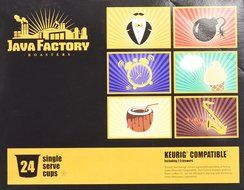 Java Factory Variety Pack Single-cup Coffee for Keurig K-Cup Brewers, 80 Count N68